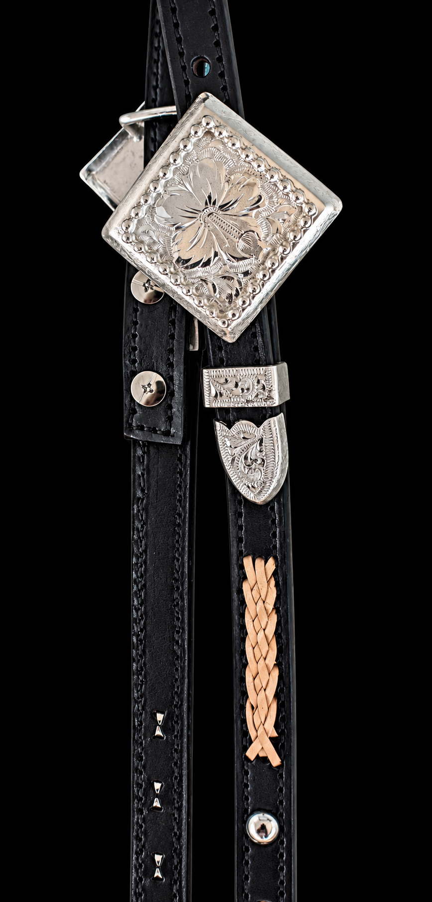 Fairytail Leather Co Braided Headstall