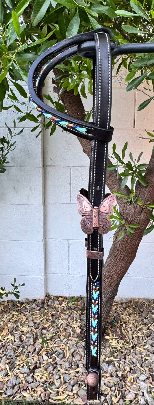 Fairytail Leather Co Kangaroo Lace Headstall