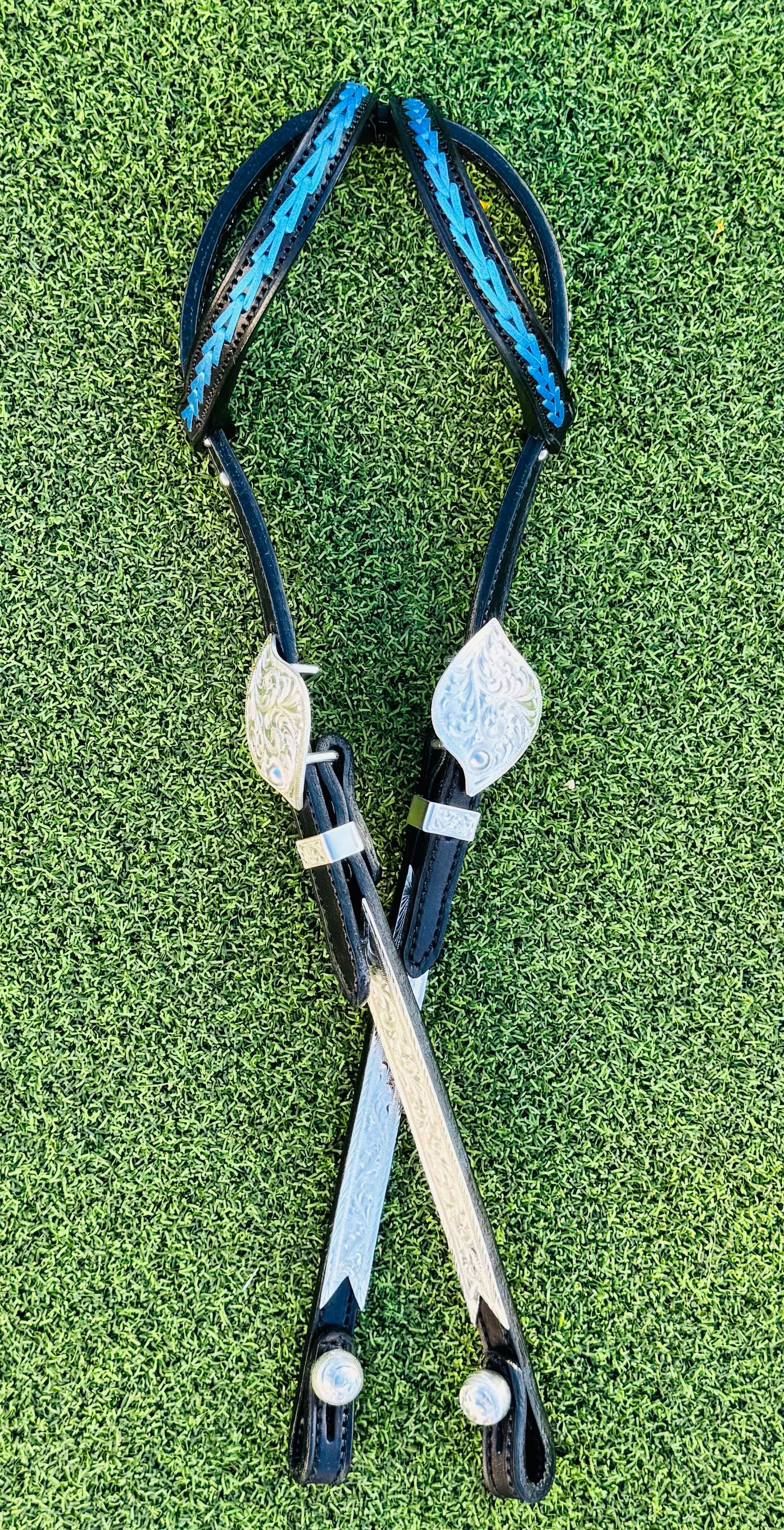 Fairytail Leather Black Headstall