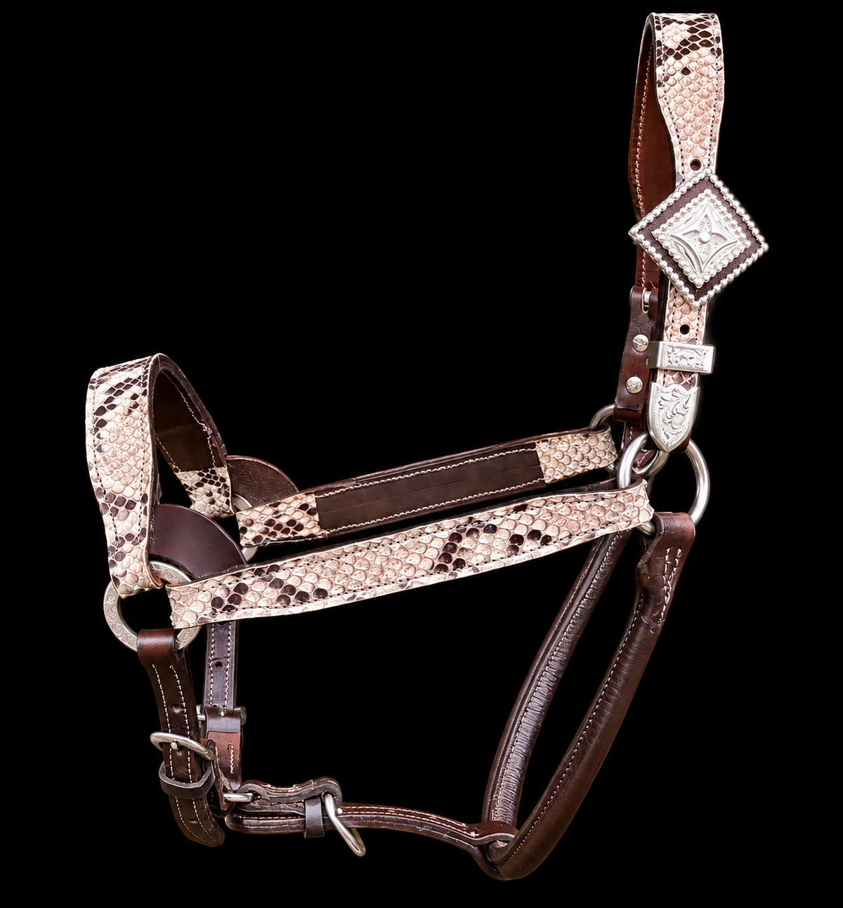 Fairytail Leather Co Python Halter