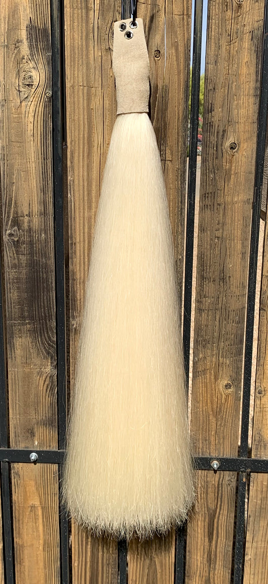 Pure White 1.5 lb 36” Tail Extension With Weight Setup