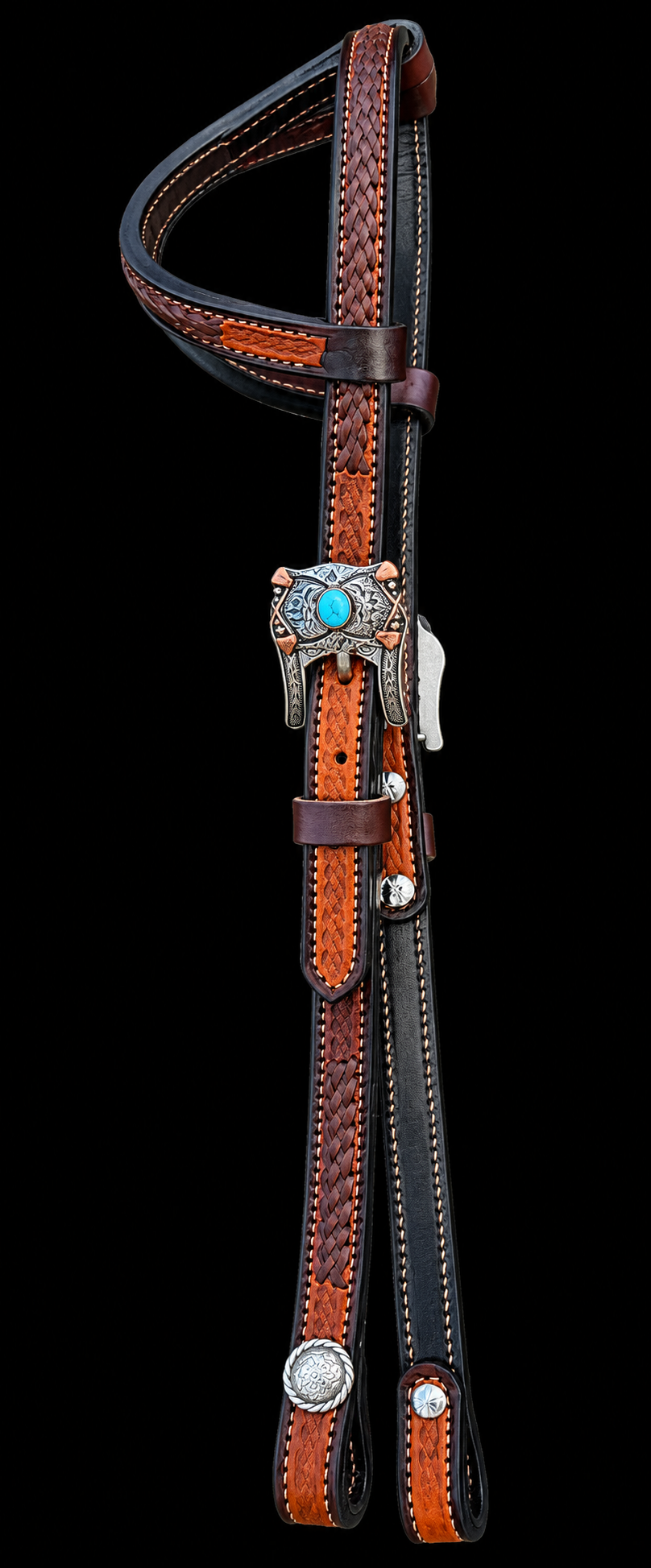 Fairytail Leather Co Braided Ranch Headstall