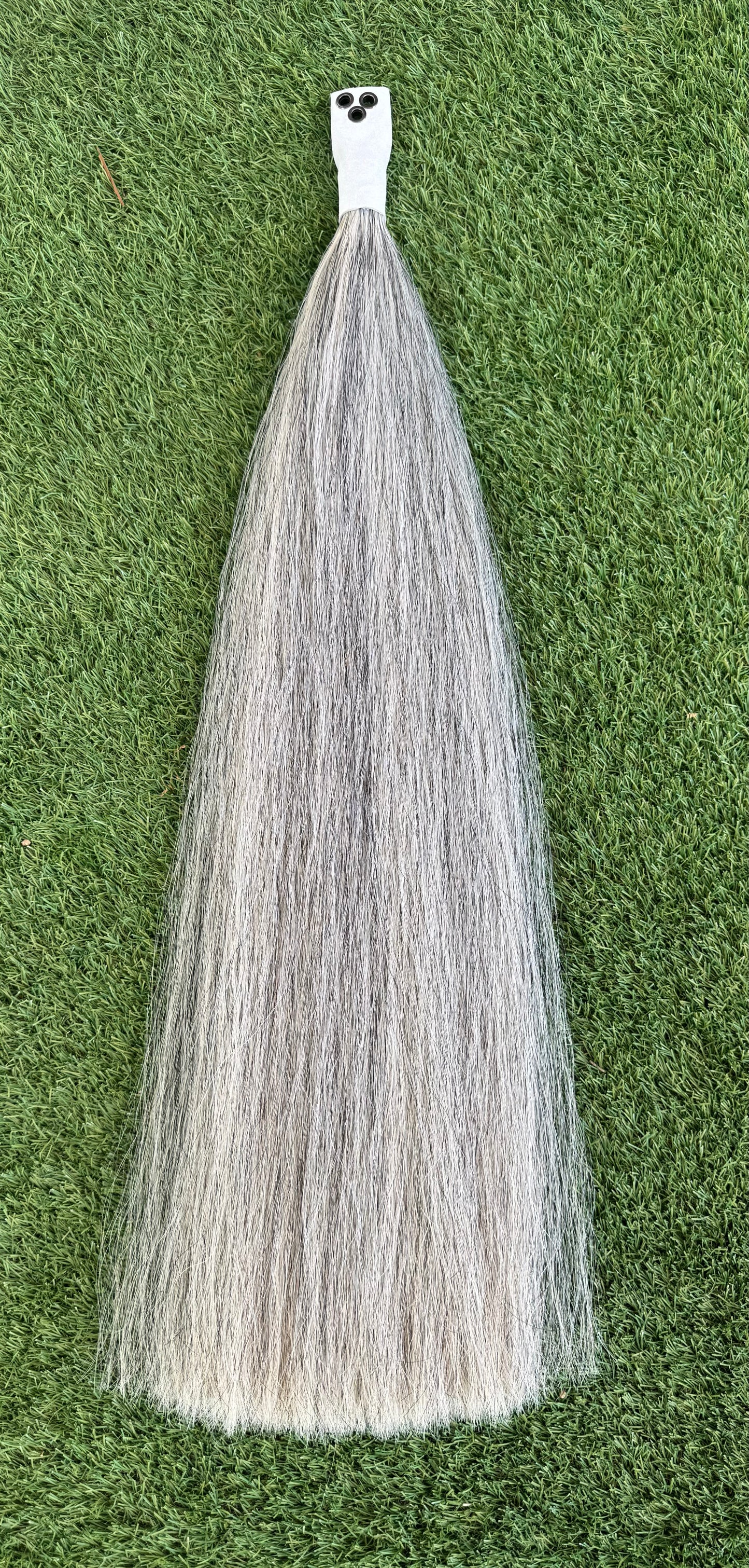 Light Gray with Cream Tail Extension, 1 Lb, 37”, Weight Setup