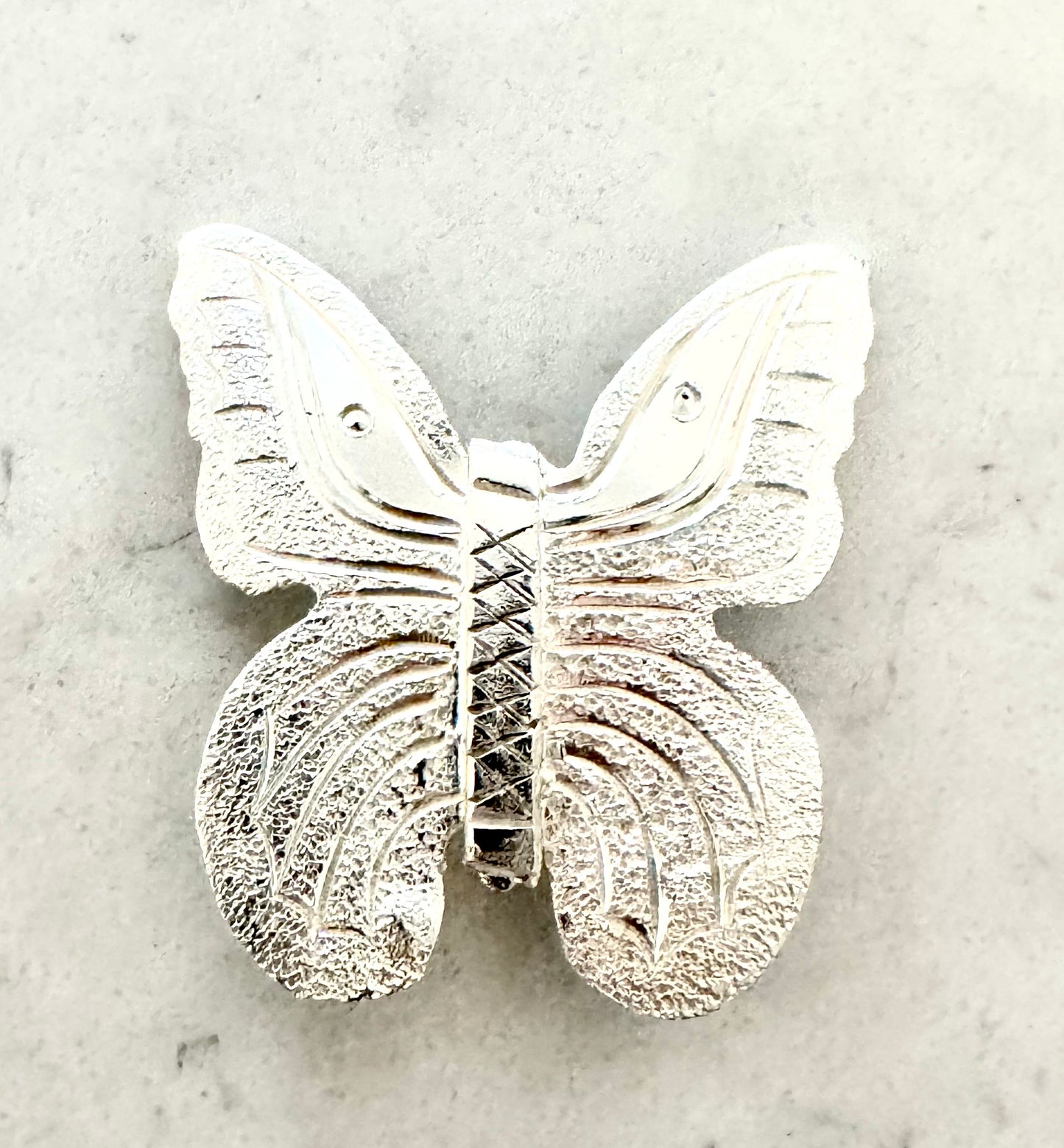 German Silver Butterfly Conchos, 1.5”