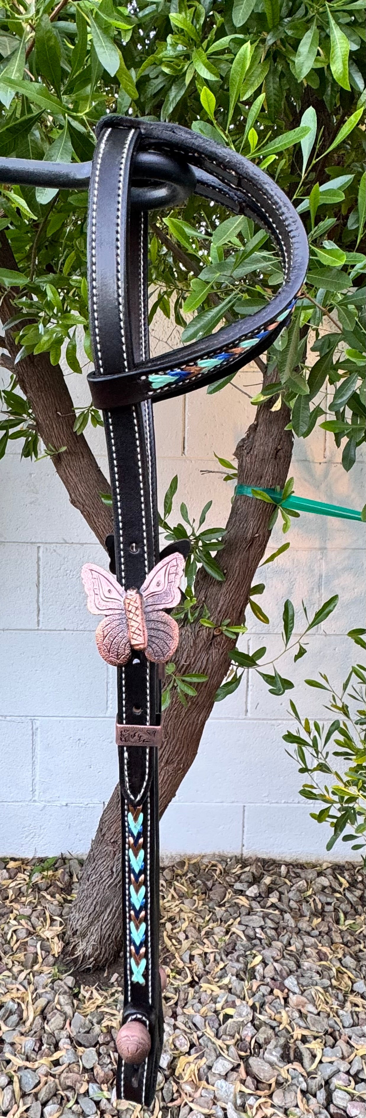 Fairytail Leather Co Kangaroo Lace Headstall