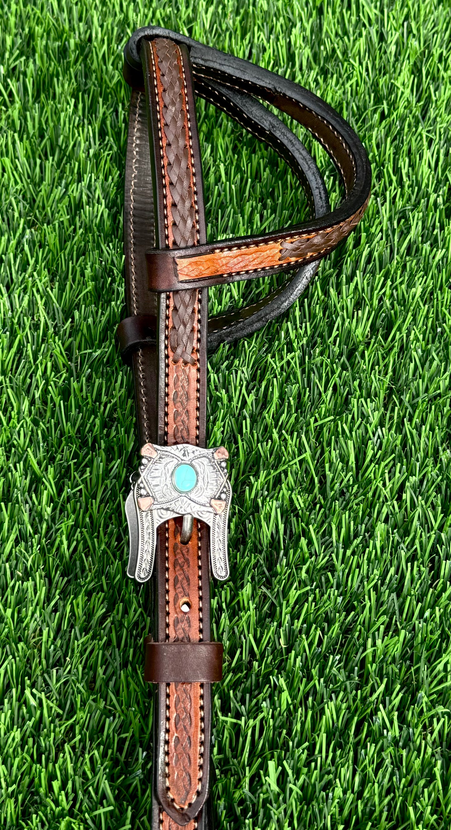 Fairytail Leather Co Braided Ranch Headstall