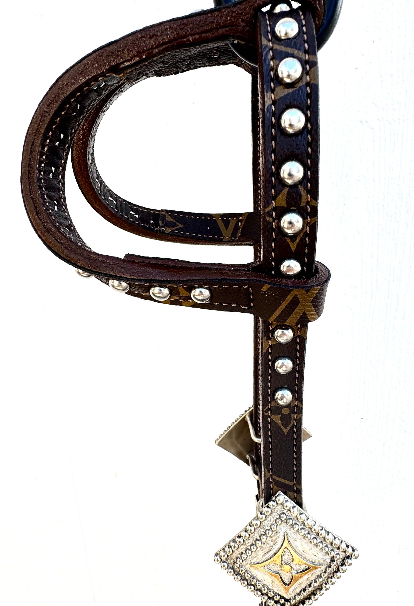 Fairytail Leather Co Brown Designer Headstall