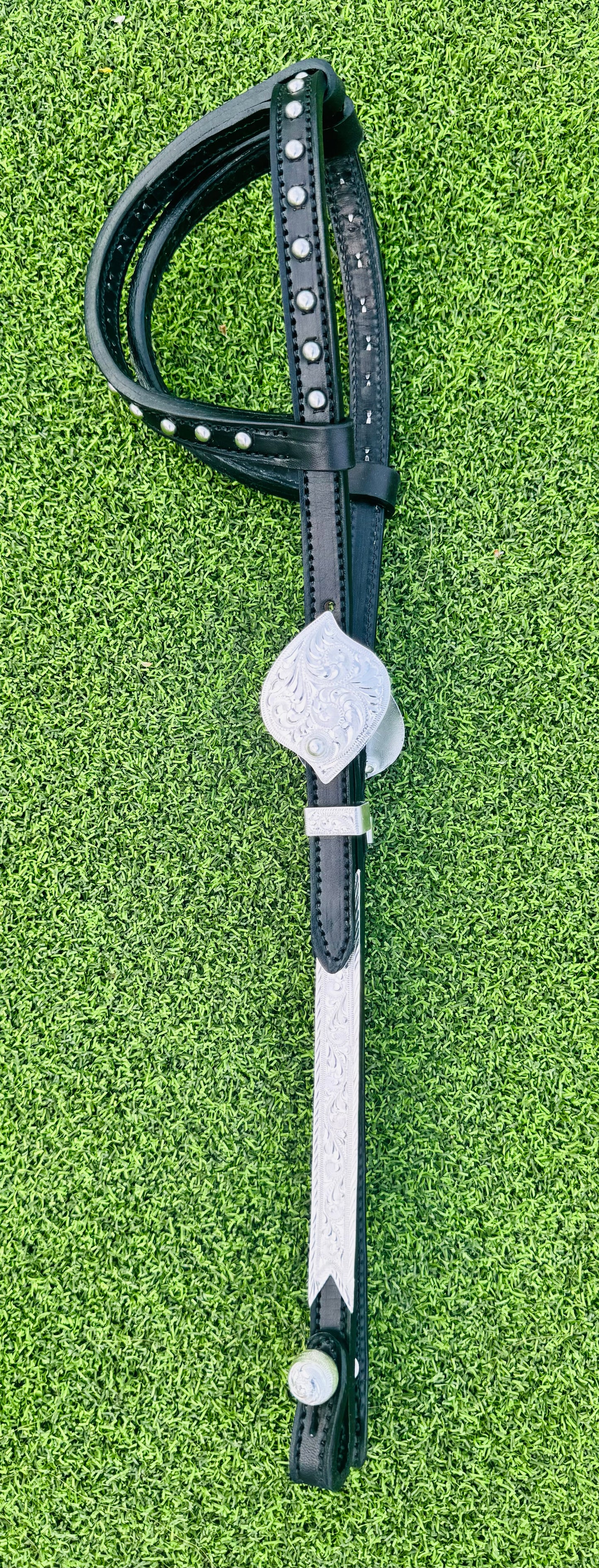 Fairytail Leather Black Headstall