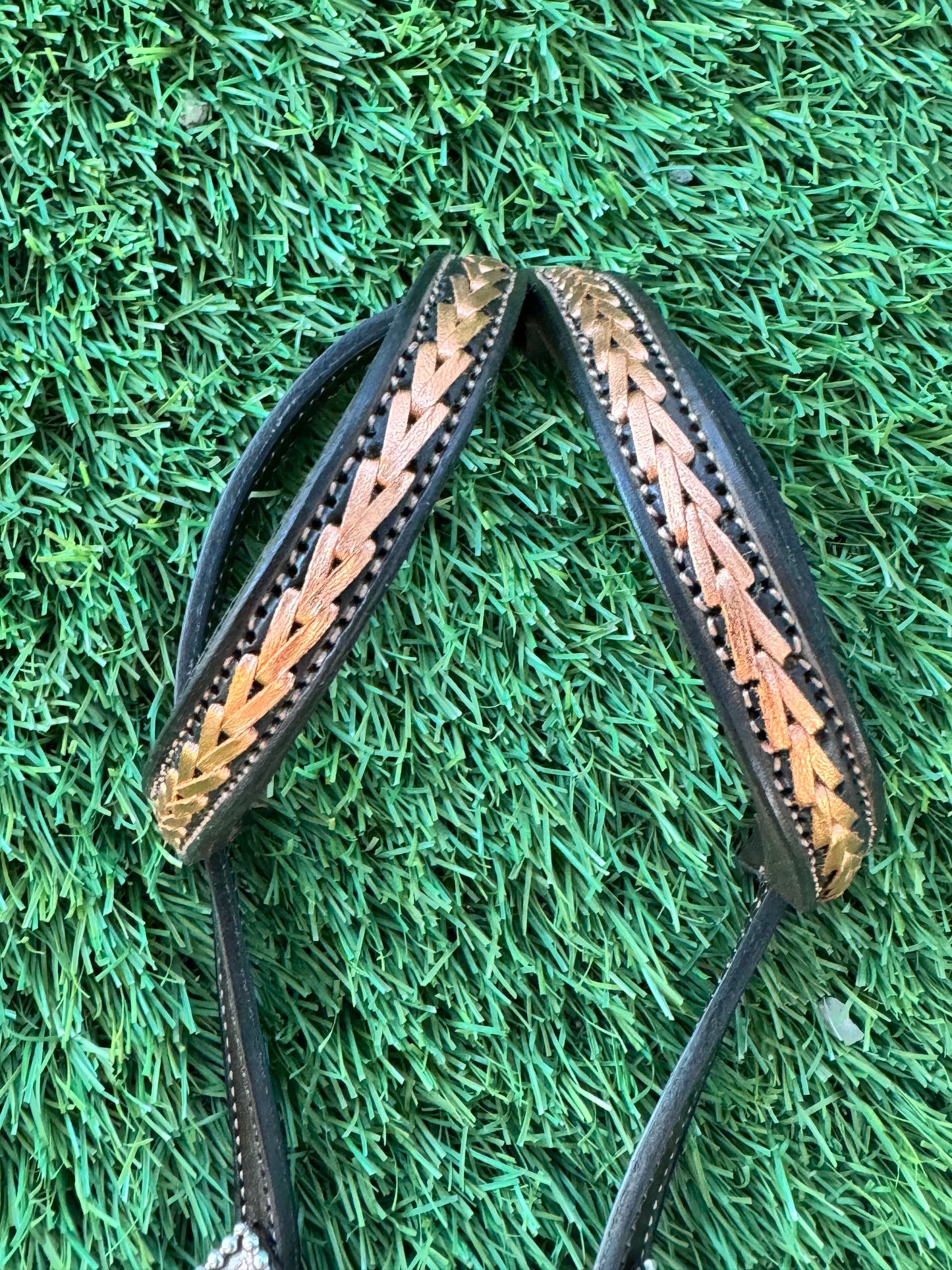 Fairytail Leather Copper Headstall