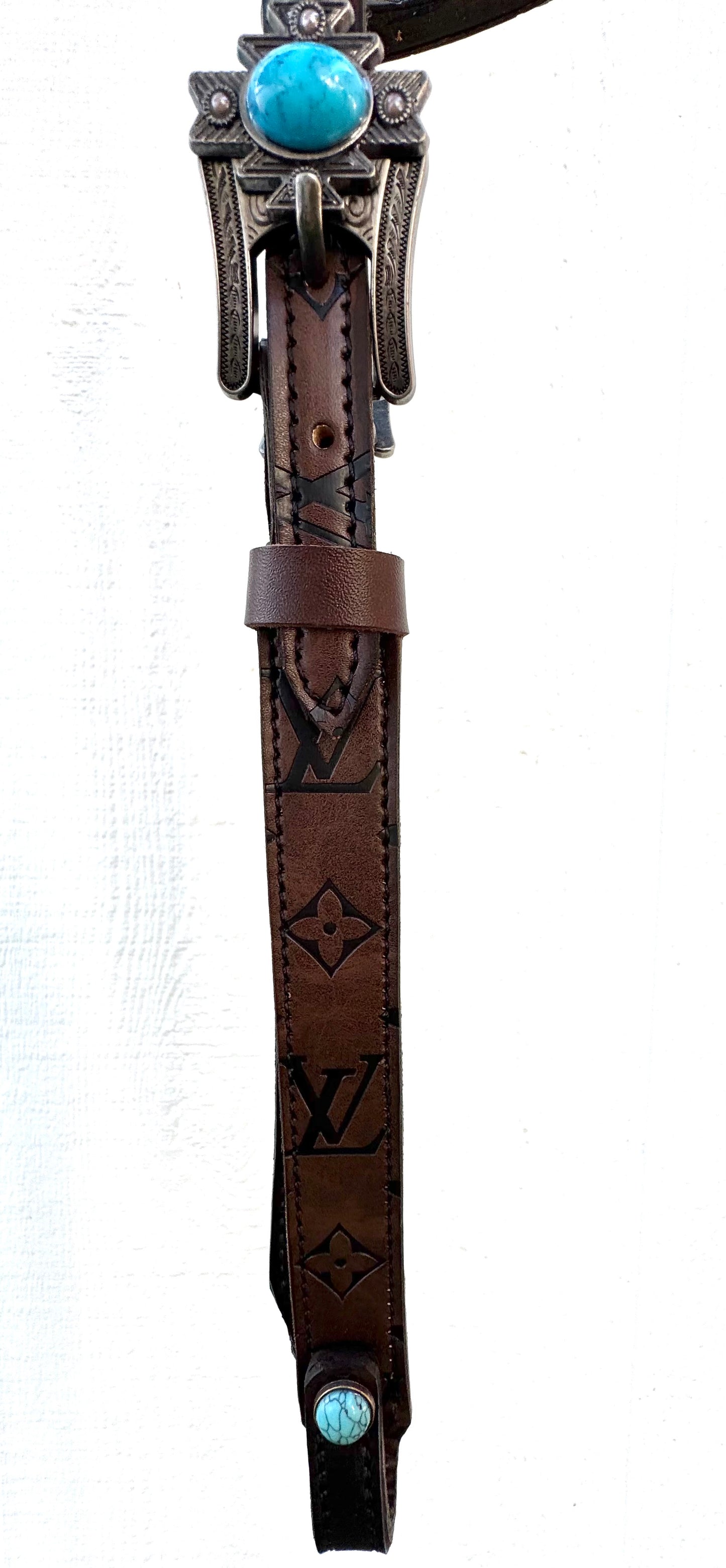 Fairytail Leather Co Brown Designer Headstall