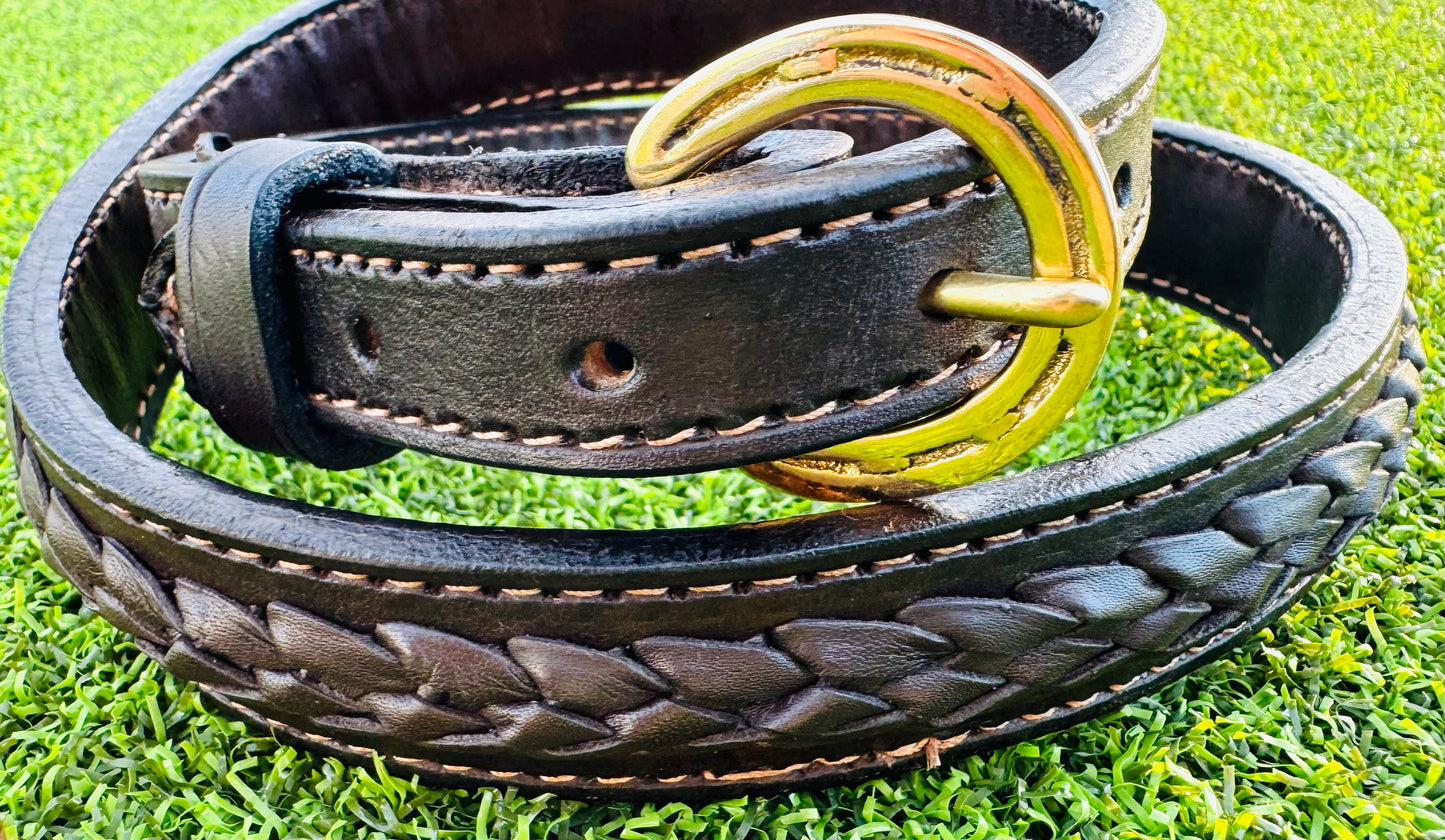 Fairytail Leather Braided Equestrian Belt