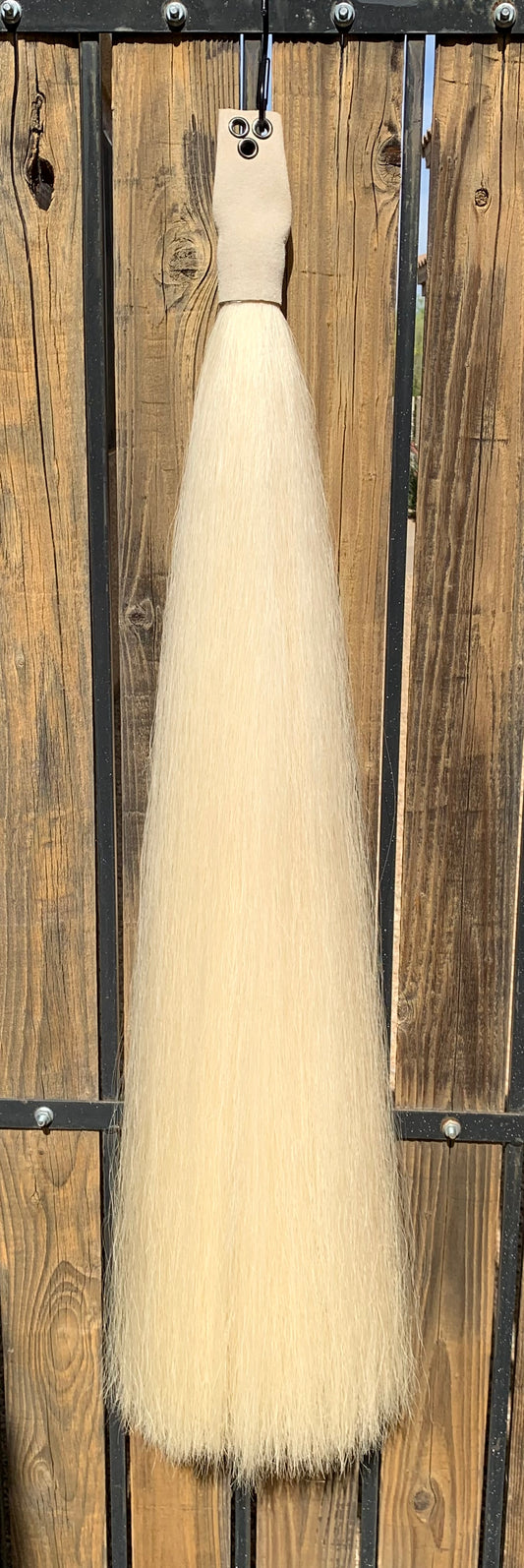 Pure White 1.5 lb 31” Tail Extension With Weight Setup