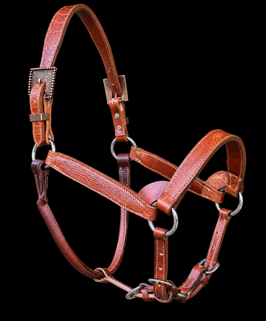 Fairytail Leather Co Ostrich Leg Halter