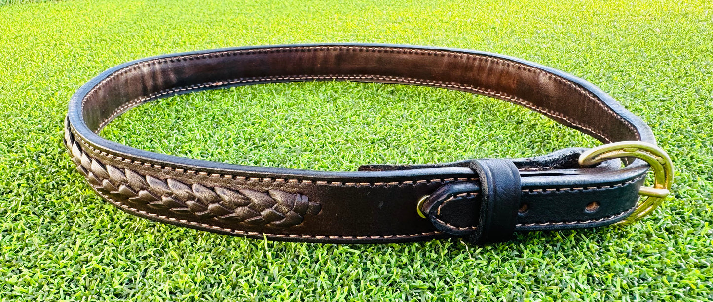 Fairytail Leather Braided Equestrian Belt