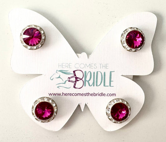 Magnetic Number Holders, Fuchsia