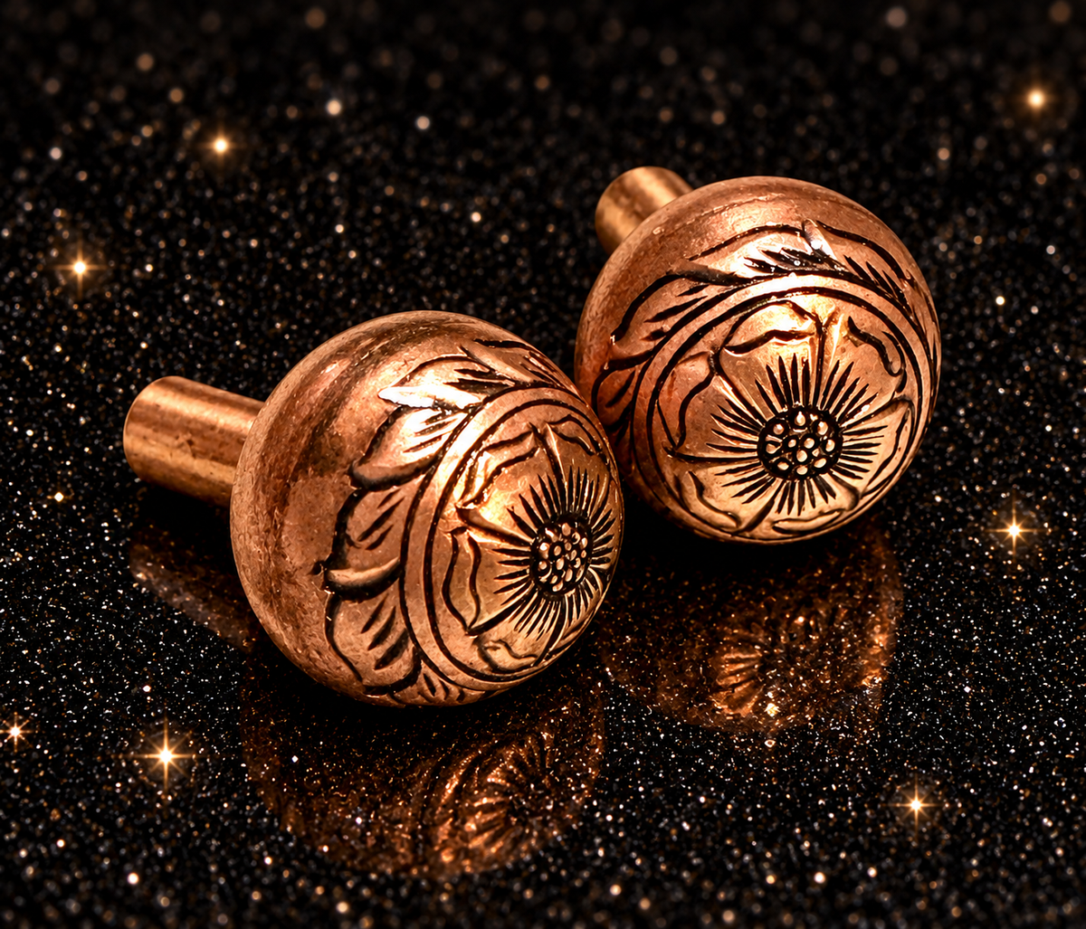 Antique Shiny Copper Quick Change Bit Balls