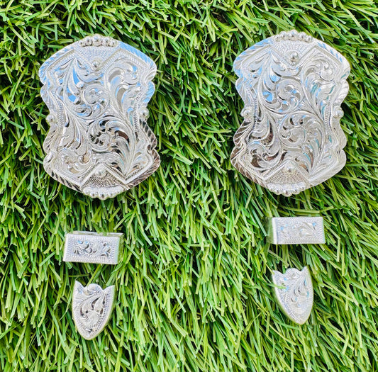 German Silver Buckles, 3/4”