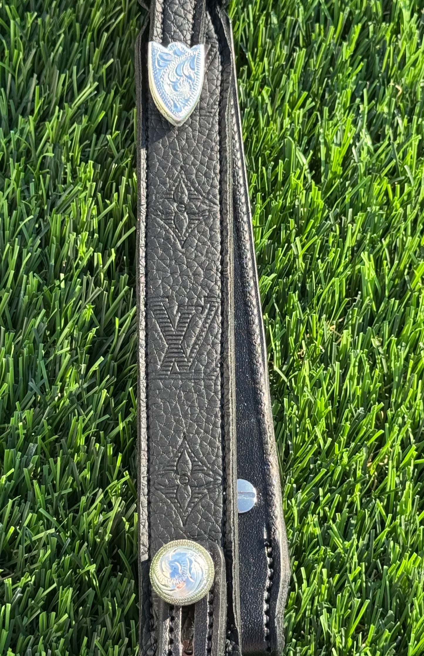 Fairytail Leather Co Black Designer Headstall