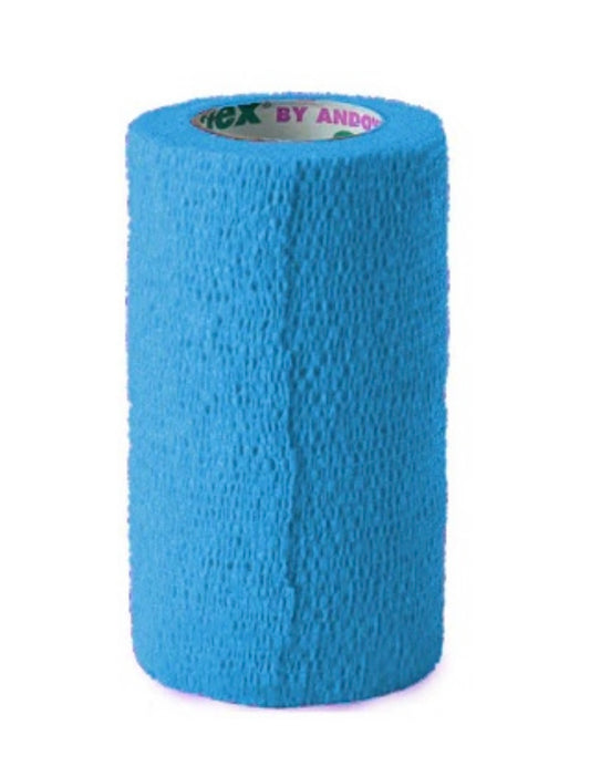 Co-Flex Self Adhesive Bandage, Medium Blue