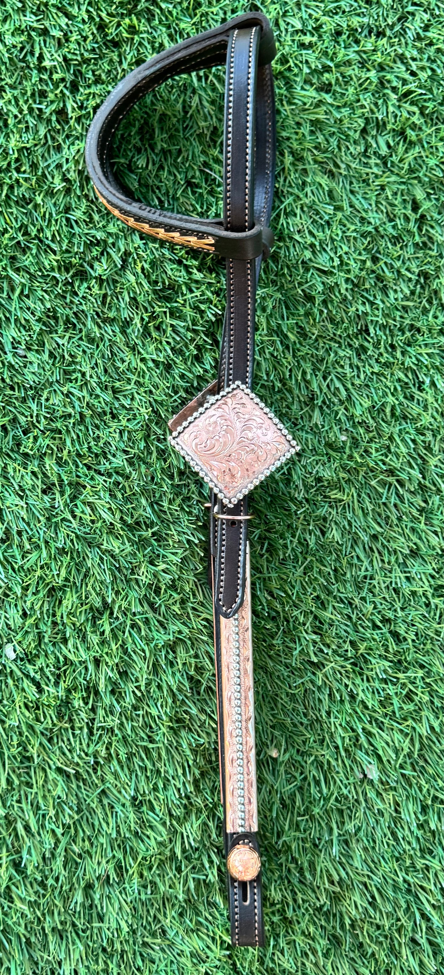 Fairytail Leather Copper Headstall