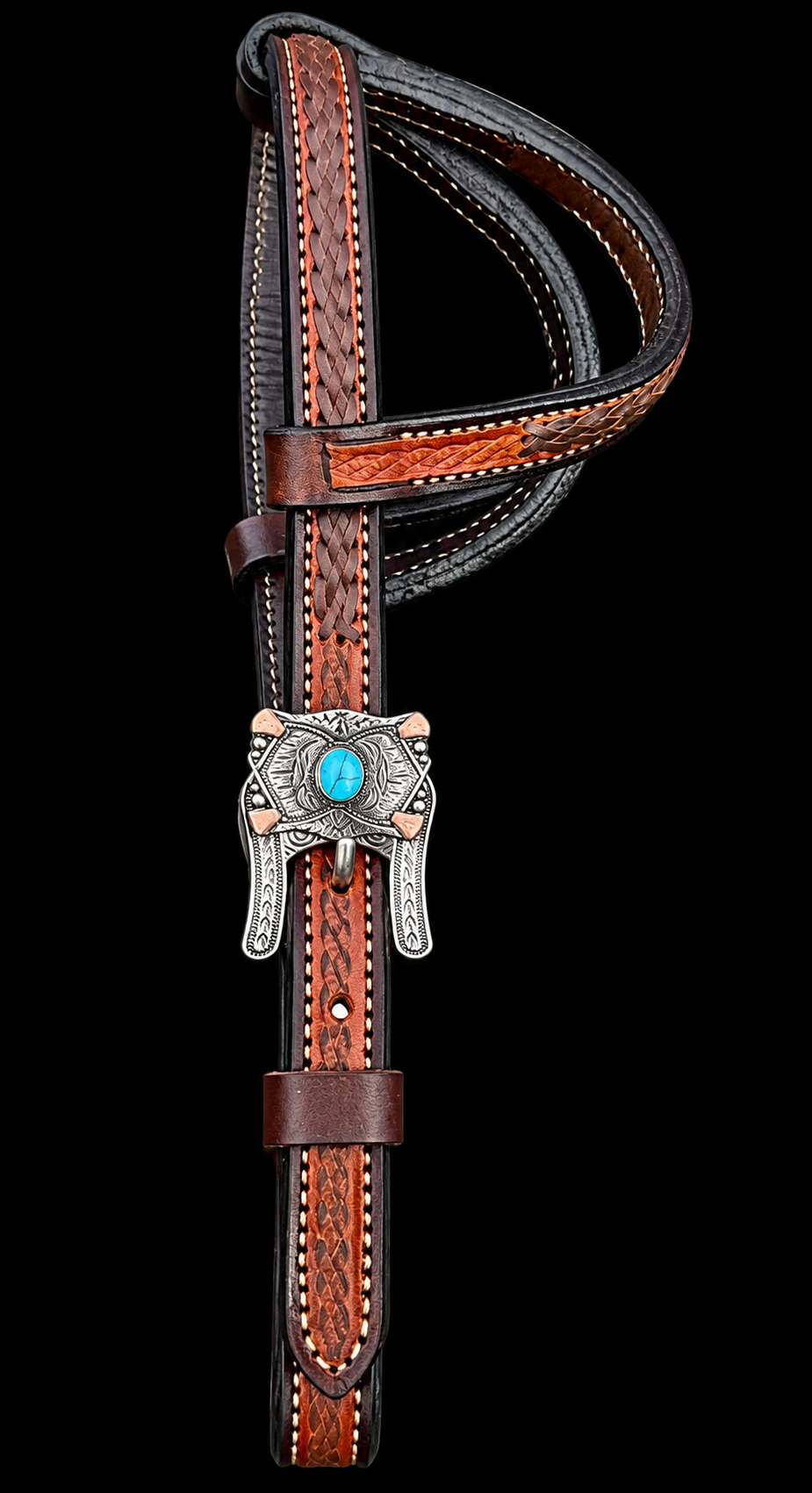 Fairytail Leather Co Braided Ranch Headstall