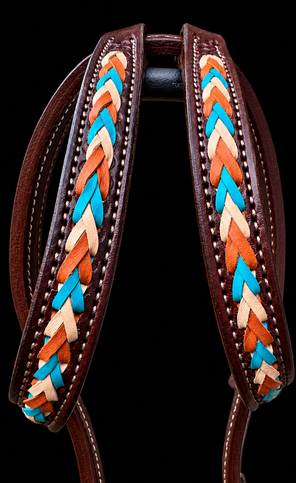 Fairytail Leather Co Kangaroo Lace Ranch Headstall