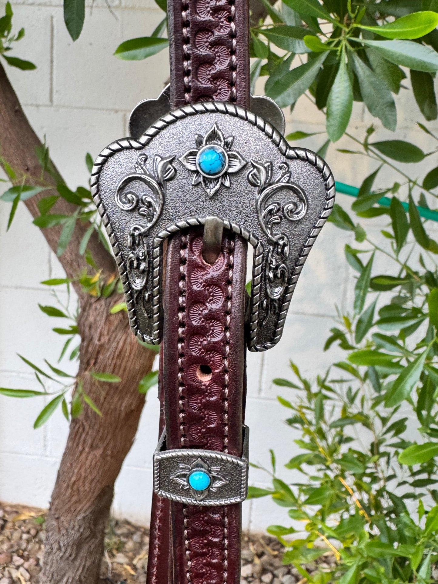 Fairytail Leather Co Kangaroo Lace Ranch Headstall