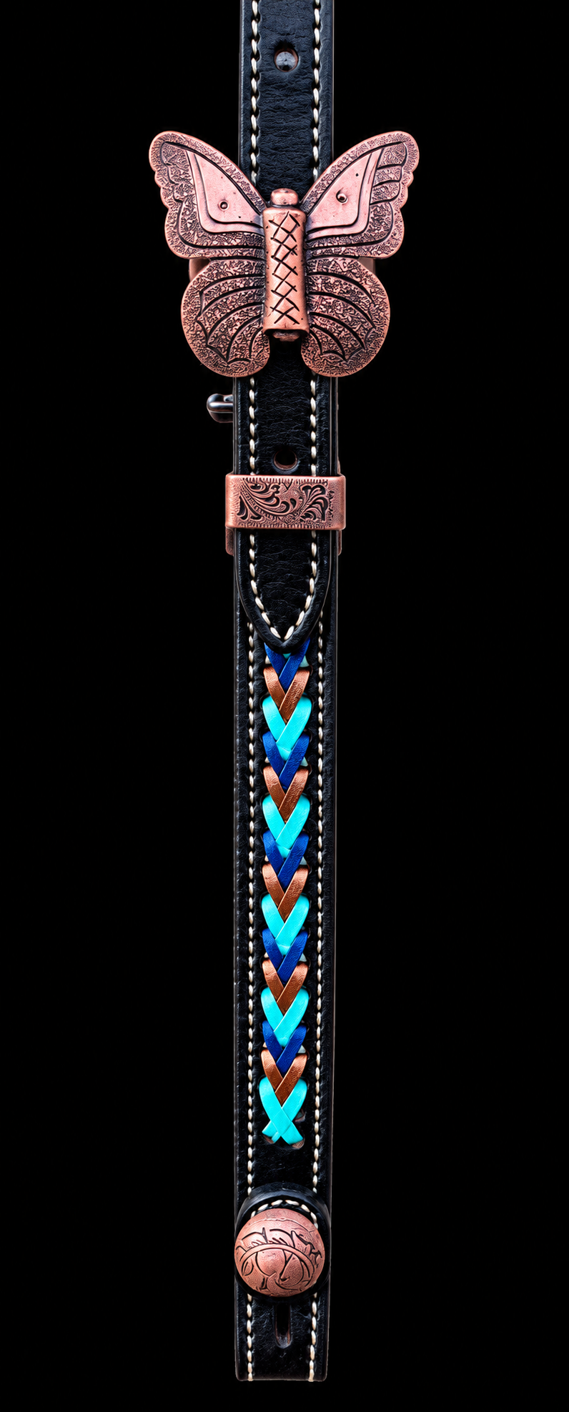 Fairytail Leather Co Kangaroo Lace Headstall