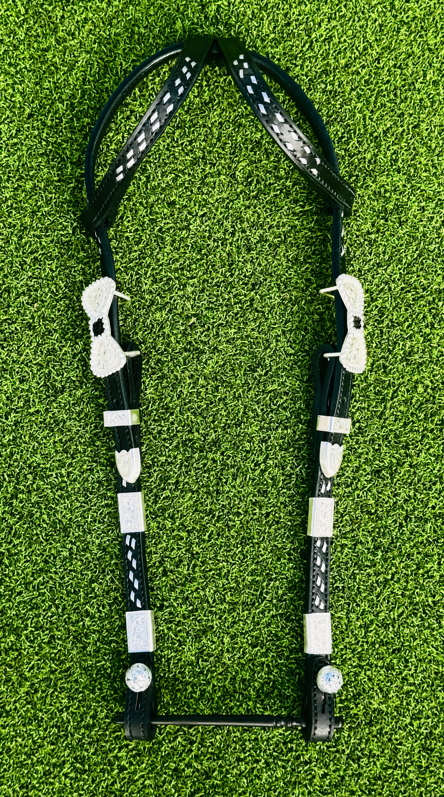 Fairytail Leather Buckstitch Headstall