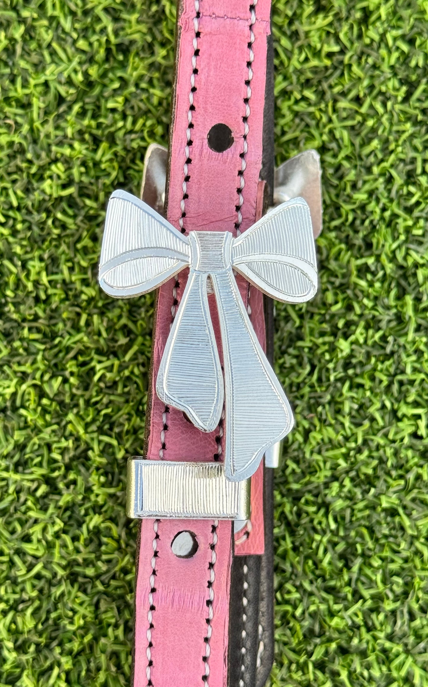 Fairytail Leather Co Dusty Pink Eel Headstall