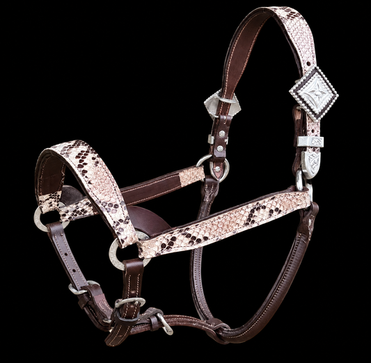 Fairytail Leather Co Python Halter
