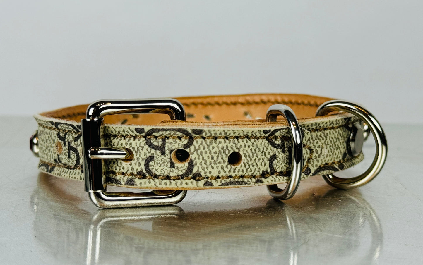 Fairytail Leather Co Designer Dog Collar