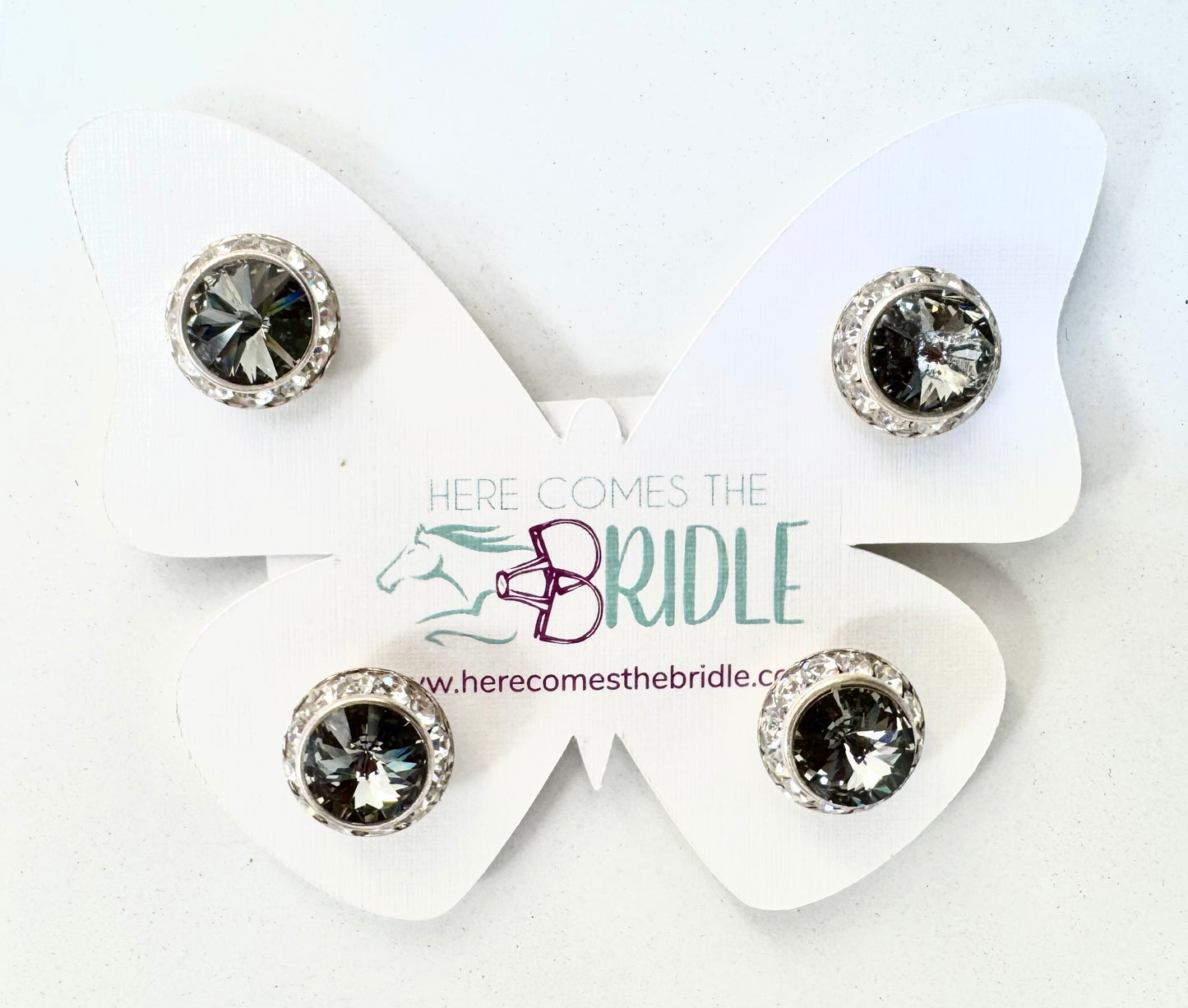 Magnetic Number Holders, Black Diamond