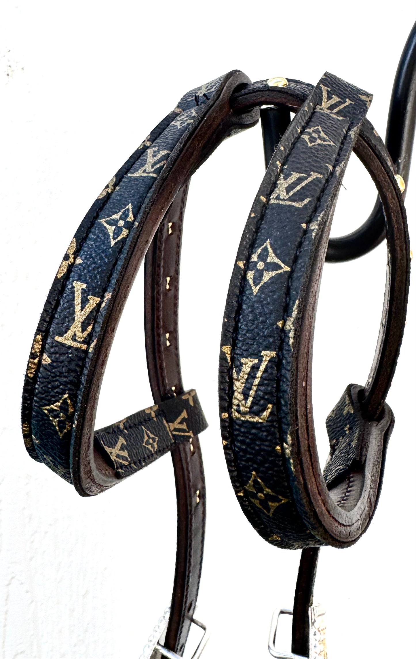 Fairytail Leather Co Black Designer Headstall