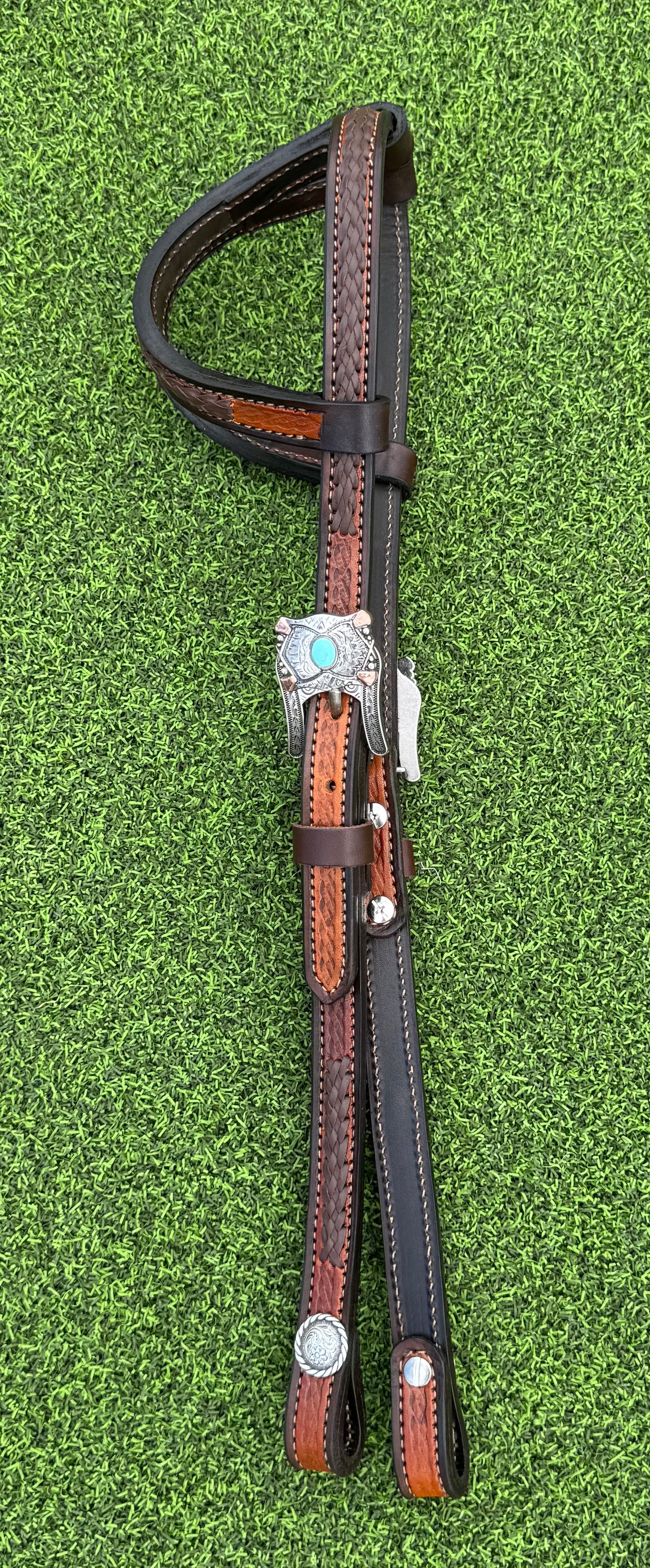 Fairytail Leather Co Braided Ranch Headstall