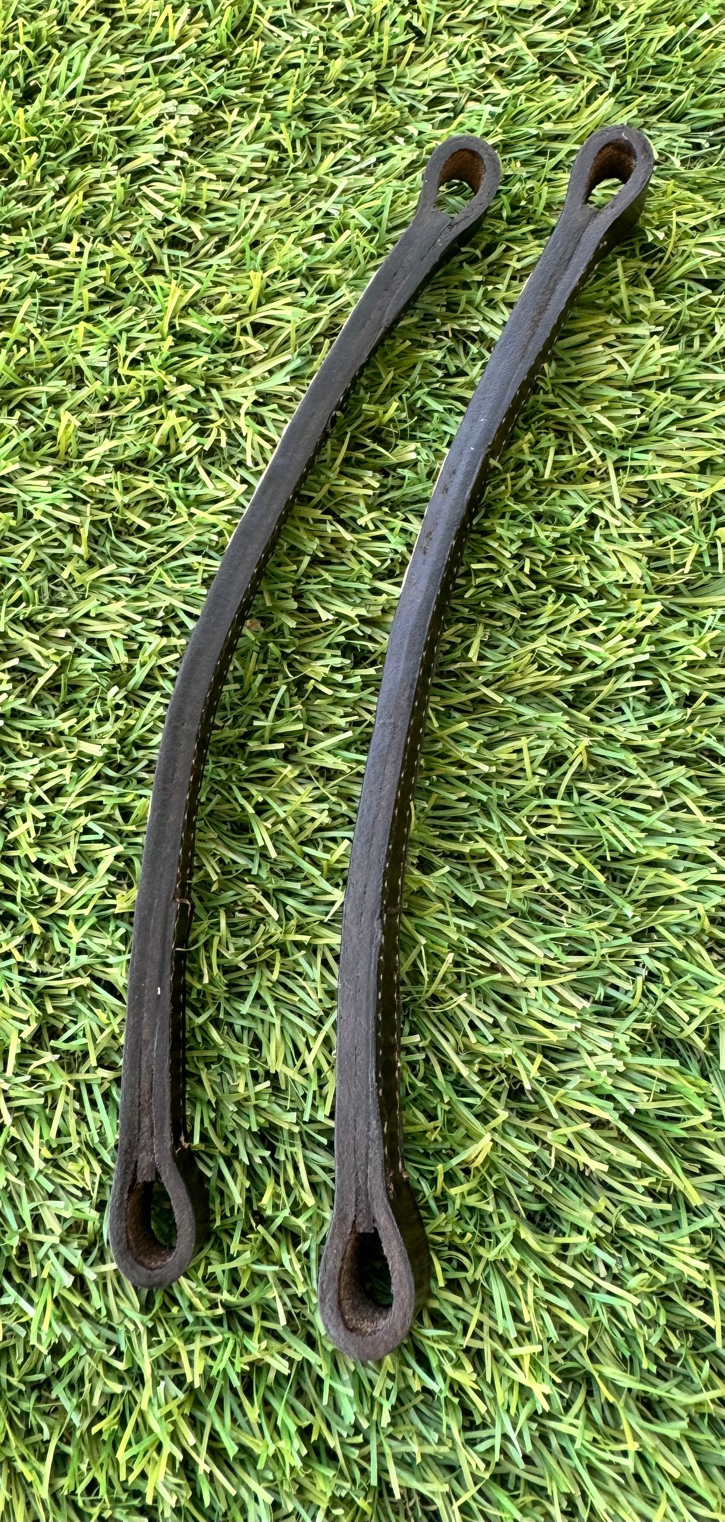 Chocolate with Silver Kangaroo Lace Ear Pieces