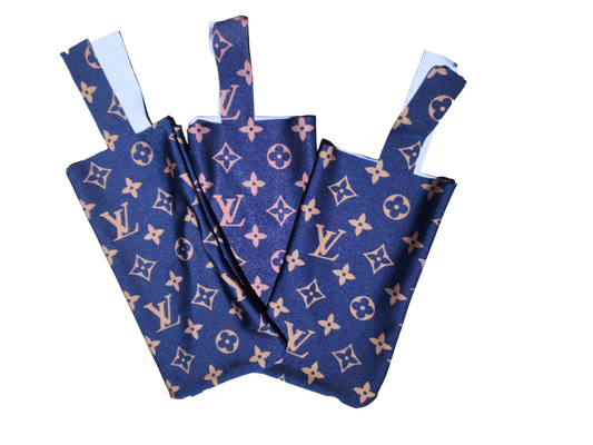 Premium Designer Mane Bags, Navy LV