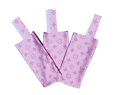 Premium Designer Mane Bags, Light Pink LV