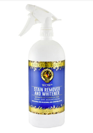 Wow! Stain Remover and Whitener Spray for Horses, 32 Oz.