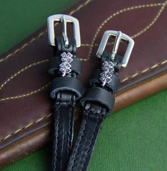 ManeJane Double Clover English Spur Straps