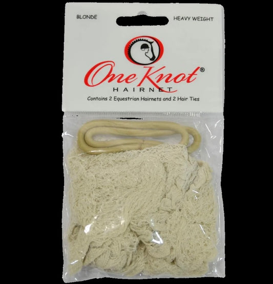 One Knot Hairnet Heavy Weight, Blonde