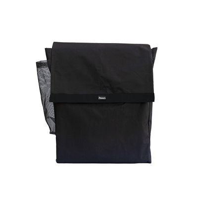 Black Stall Bag With Silver Trim