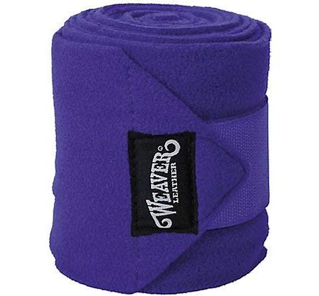 Weaver Polo Wraps for Horse Legs, Grape