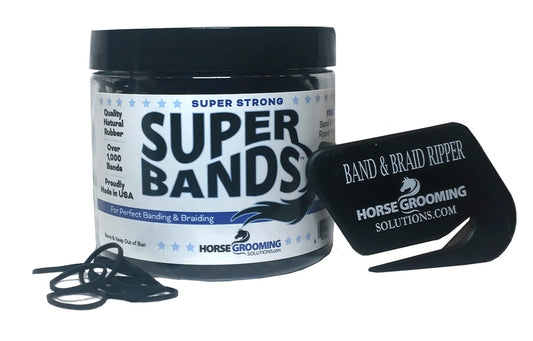Super Bands by Healthy HairCare, Black