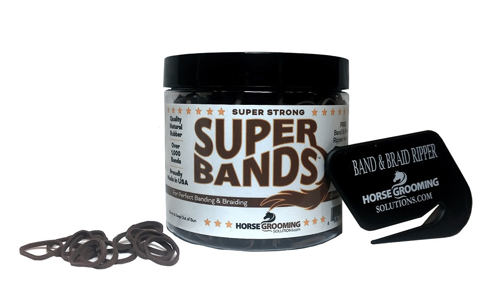 Super Bands by Healthy HairCare, Chestnut/Brown