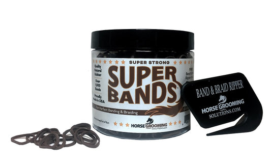 Super Bands by Healthy HairCare, Chestnut/Brown