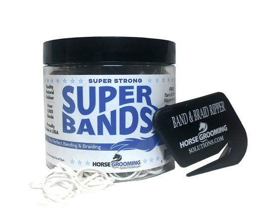 Super Bands by Healthy HairCare, White