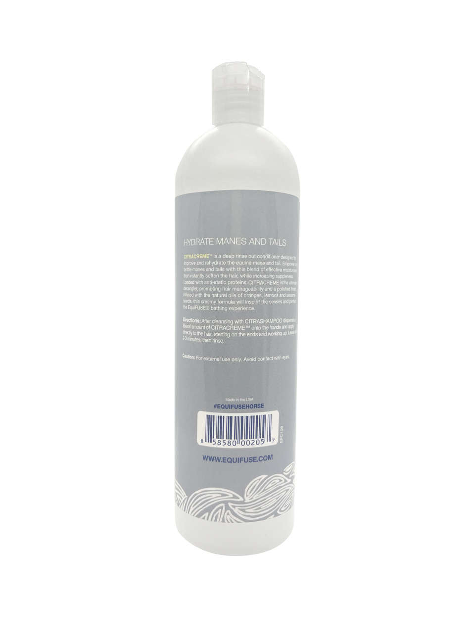 Equifuse CitraCreme Deep Conditioner Rehydrant 16 oz