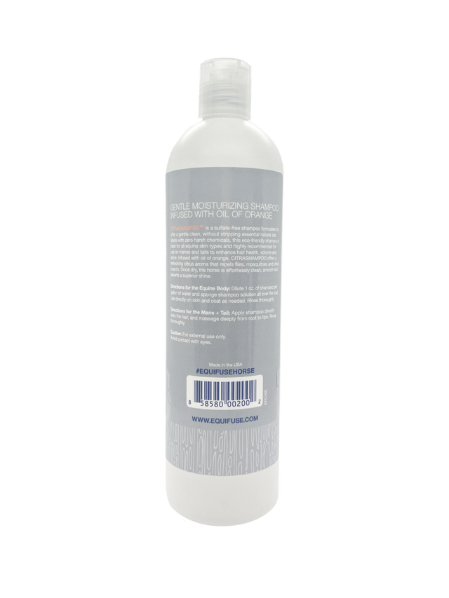 Equifuse CitraFoam Shampoo Sulfate Free Foaming Horse Shampoo 16 oz