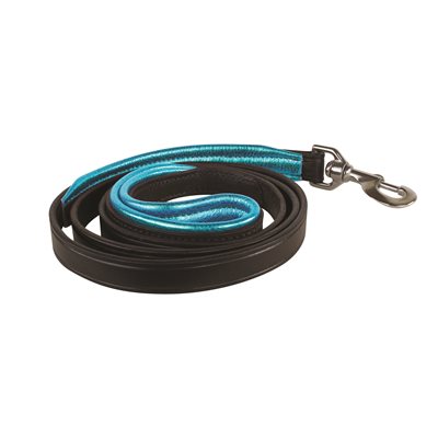 Perri's® Padded Leather Dog Leash, 5' X 1" - Multiple Color Options